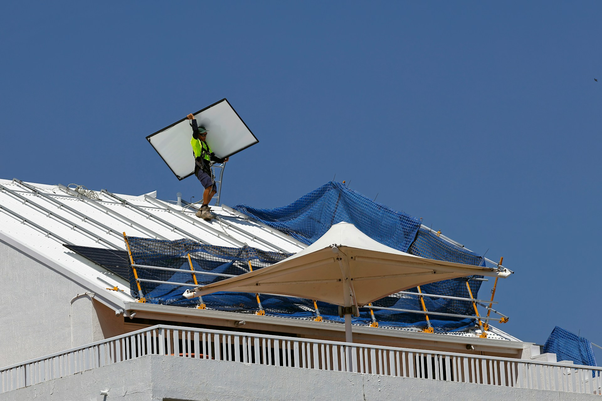 commercial solar installation